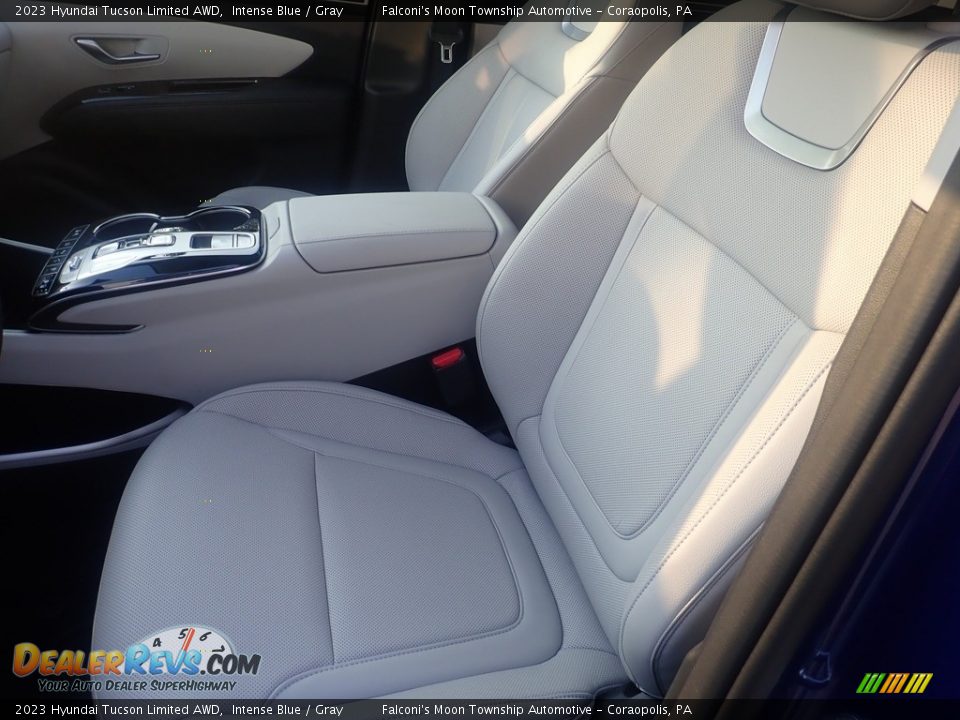 2023 Hyundai Tucson Limited AWD Intense Blue / Gray Photo #11