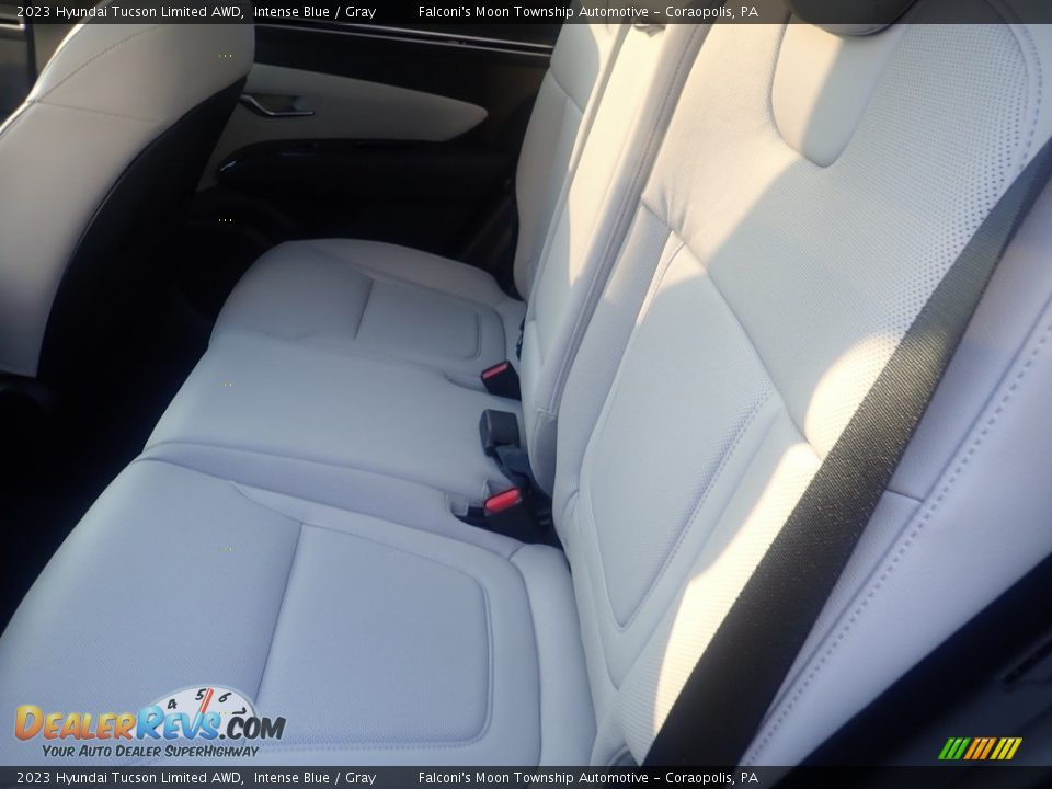 2023 Hyundai Tucson Limited AWD Intense Blue / Gray Photo #12