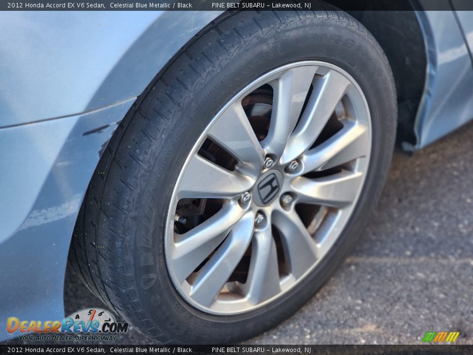 2012 Honda Accord EX V6 Sedan Celestial Blue Metallic / Black Photo #6