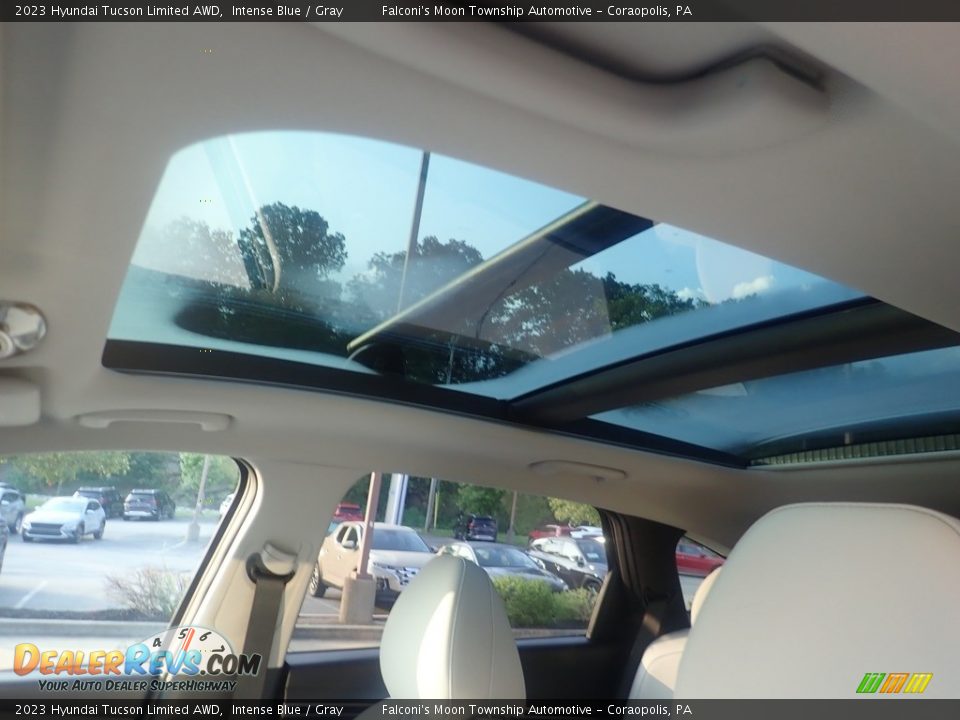 2023 Hyundai Tucson Limited AWD Intense Blue / Gray Photo #16