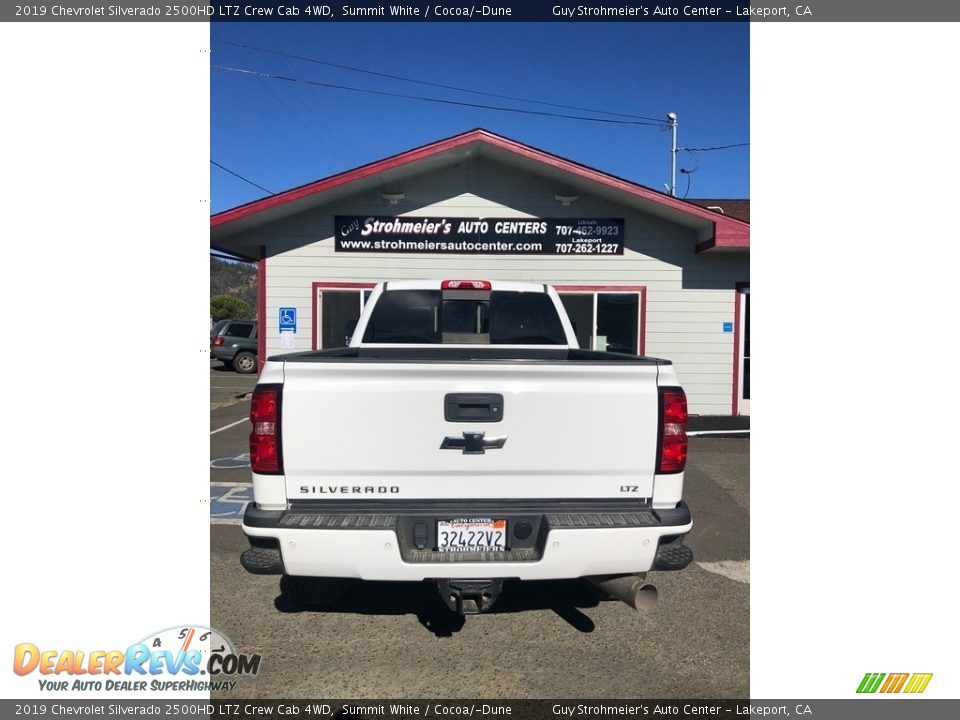 2019 Chevrolet Silverado 2500HD LTZ Crew Cab 4WD Summit White / Cocoa/­Dune Photo #7