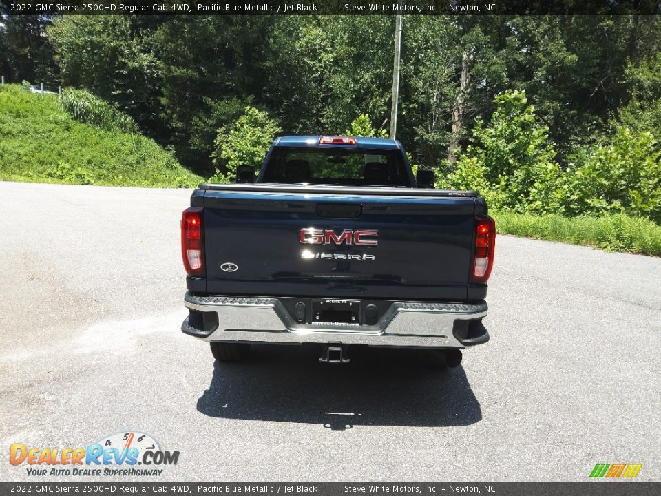 2022 GMC Sierra 2500HD Regular Cab 4WD Pacific Blue Metallic / Jet Black Photo #8