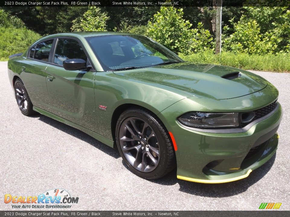 Front 3/4 View of 2023 Dodge Charger Scat Pack Plus Photo #4