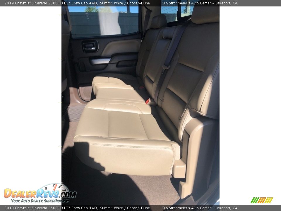 2019 Chevrolet Silverado 2500HD LTZ Crew Cab 4WD Summit White / Cocoa/­Dune Photo #13
