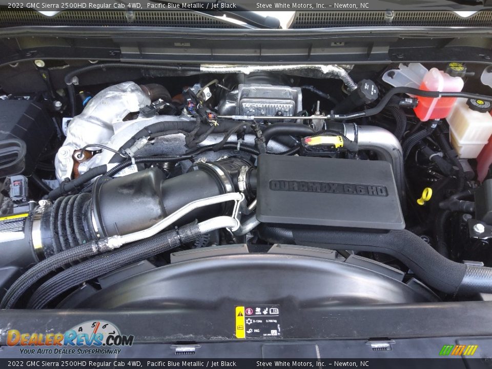 2022 GMC Sierra 2500HD Regular Cab 4WD 6.6 Liter OHV 32-Valve Duramax Turbo-Diesel V8 Engine Photo #12