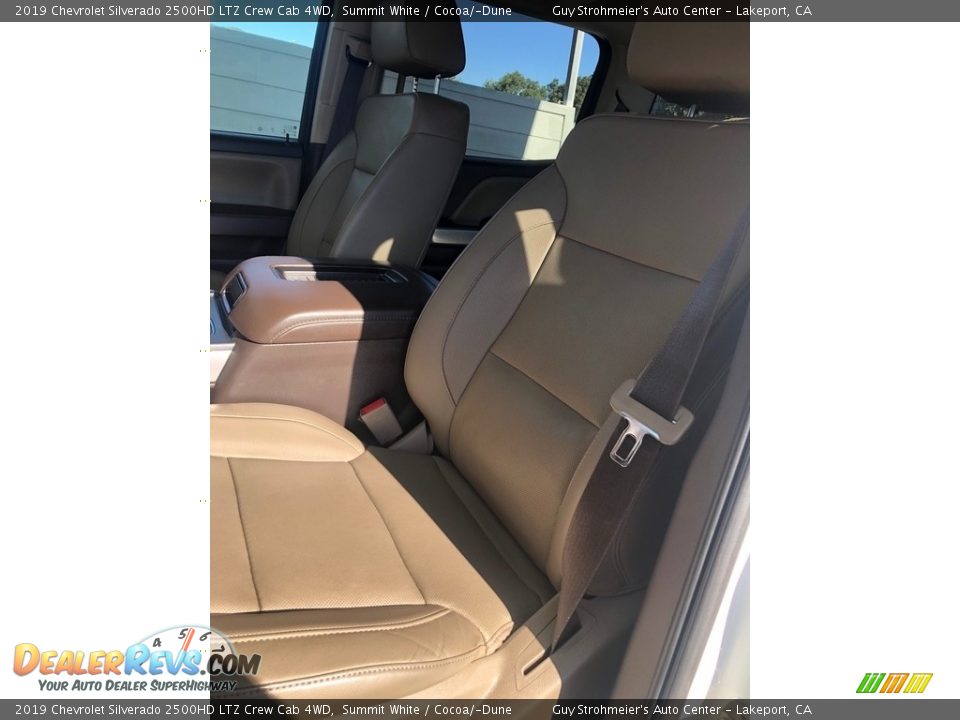 2019 Chevrolet Silverado 2500HD LTZ Crew Cab 4WD Summit White / Cocoa/­Dune Photo #14