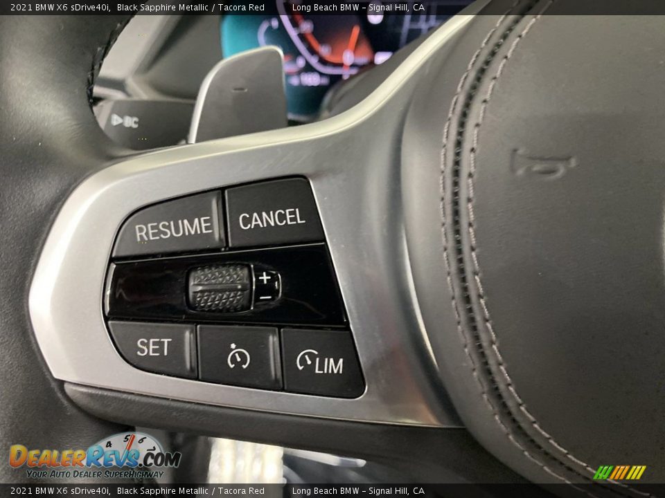 2021 BMW X6 sDrive40i Steering Wheel Photo #18