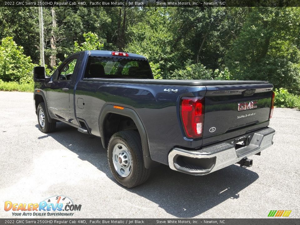 2022 GMC Sierra 2500HD Regular Cab 4WD Pacific Blue Metallic / Jet Black Photo #15