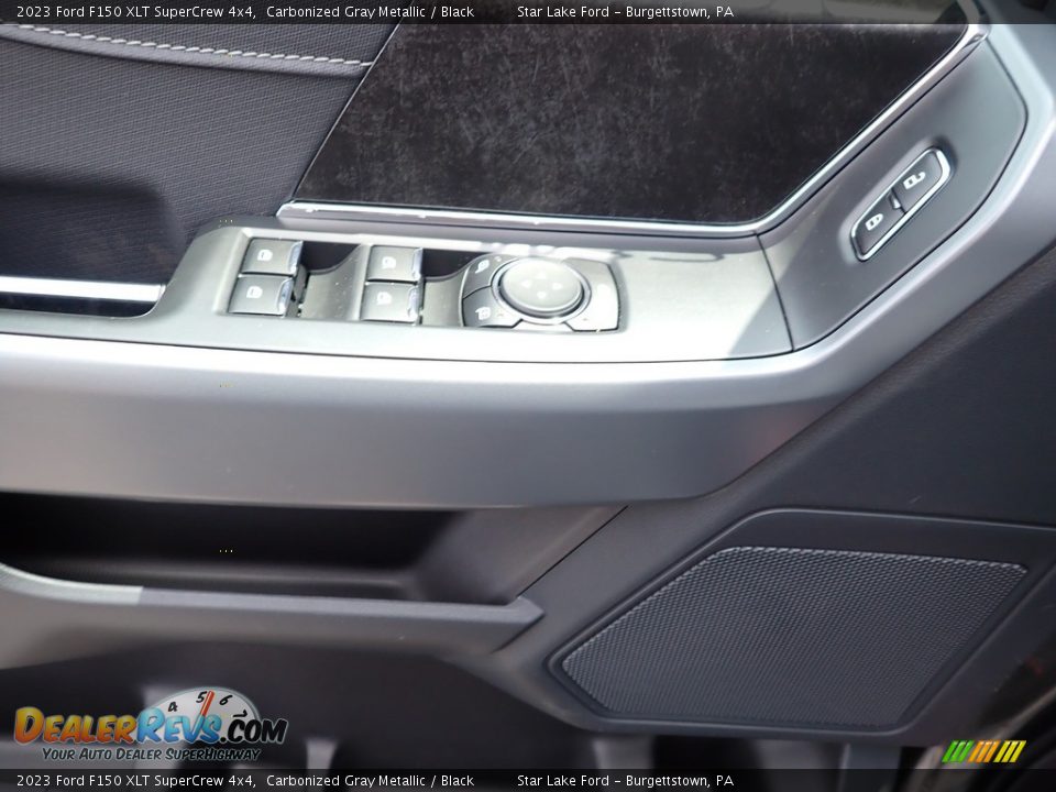 2023 Ford F150 XLT SuperCrew 4x4 Carbonized Gray Metallic / Black Photo #15