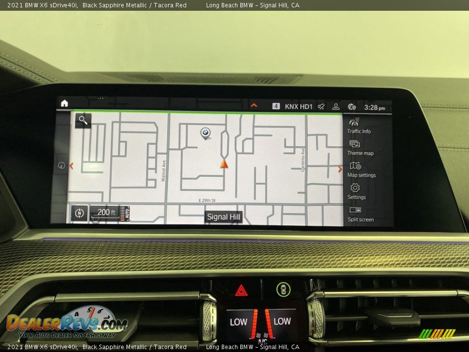 Navigation of 2021 BMW X6 sDrive40i Photo #24