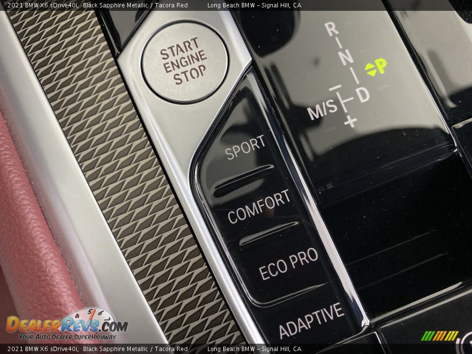 Controls of 2021 BMW X6 sDrive40i Photo #27