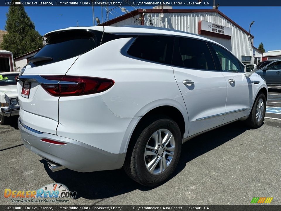 2020 Buick Enclave Essence Summit White / Dark Galvinized/Ebony Photo #6