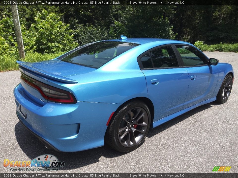 2023 Dodge Charger R/T w/Performance Handling Group B5 Blue Pearl / Black Photo #6