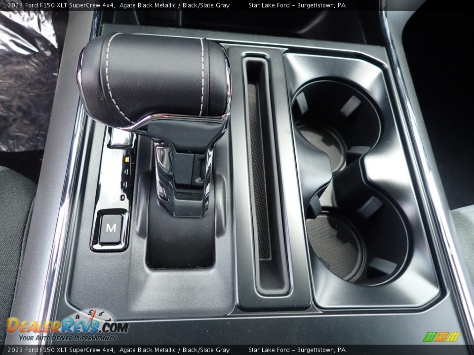 2023 Ford F150 XLT SuperCrew 4x4 Agate Black Metallic / Black/Slate Gray Photo #19
