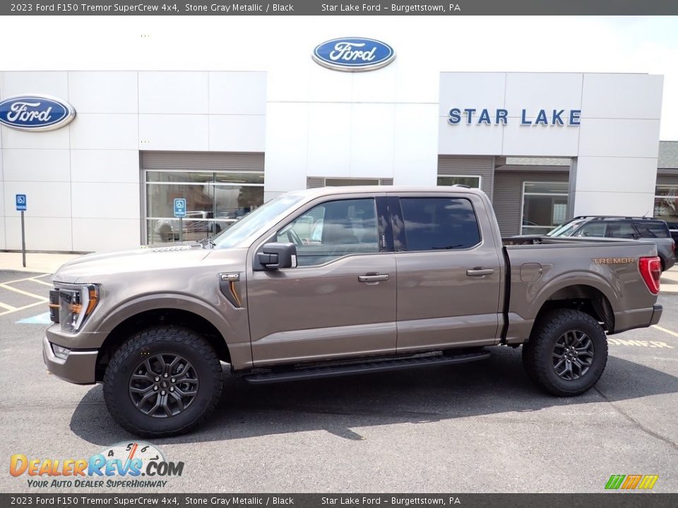 2023 Ford F150 Tremor SuperCrew 4x4 Stone Gray Metallic / Black Photo #1