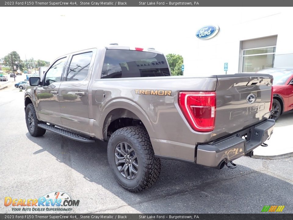 2023 Ford F150 Tremor SuperCrew 4x4 Stone Gray Metallic / Black Photo #3