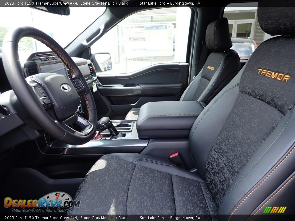 Black Interior - 2023 Ford F150 Tremor SuperCrew 4x4 Photo #14