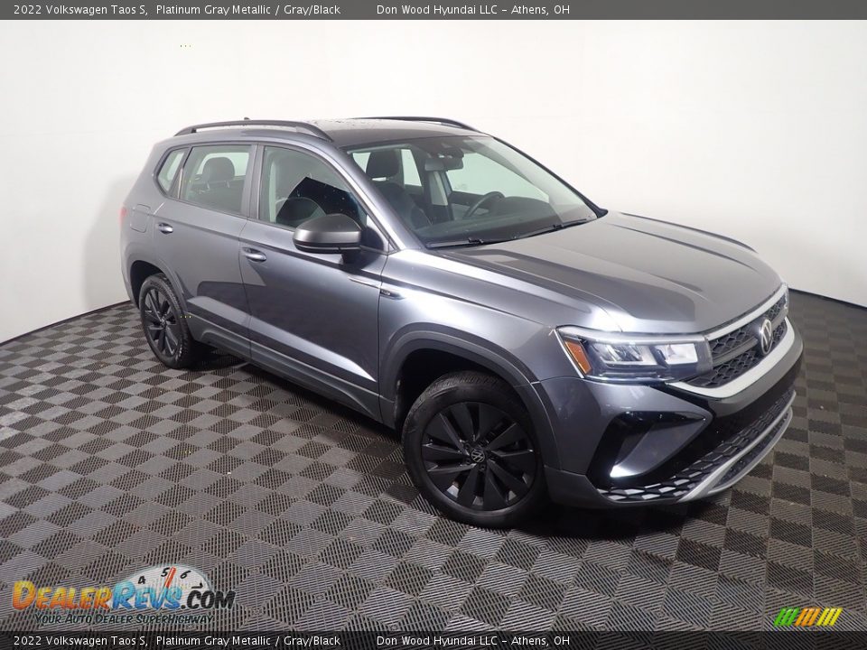 Platinum Gray Metallic 2022 Volkswagen Taos S Photo #3