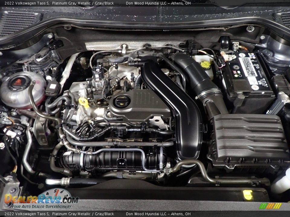 2022 Volkswagen Taos S 1.5 Liter Turbocharged DOHC 16-Valve VVT 4 Cylinder Engine Photo #6