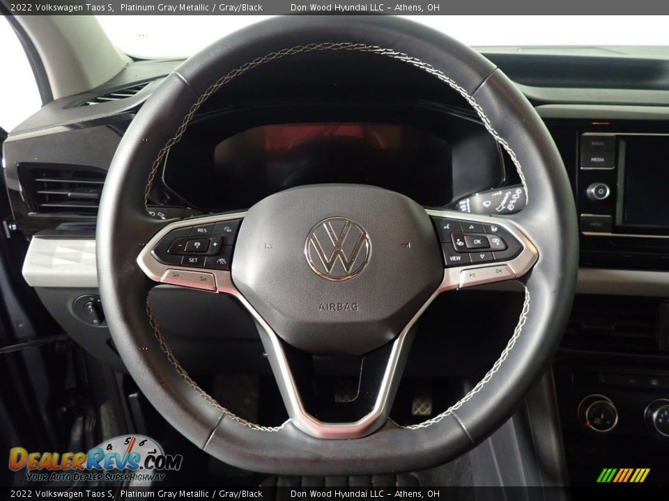 2022 Volkswagen Taos S Steering Wheel Photo #22