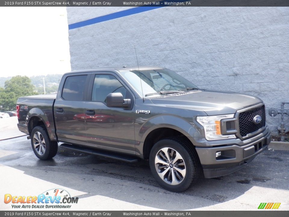 2019 Ford F150 STX SuperCrew 4x4 Magnetic / Earth Gray Photo #1