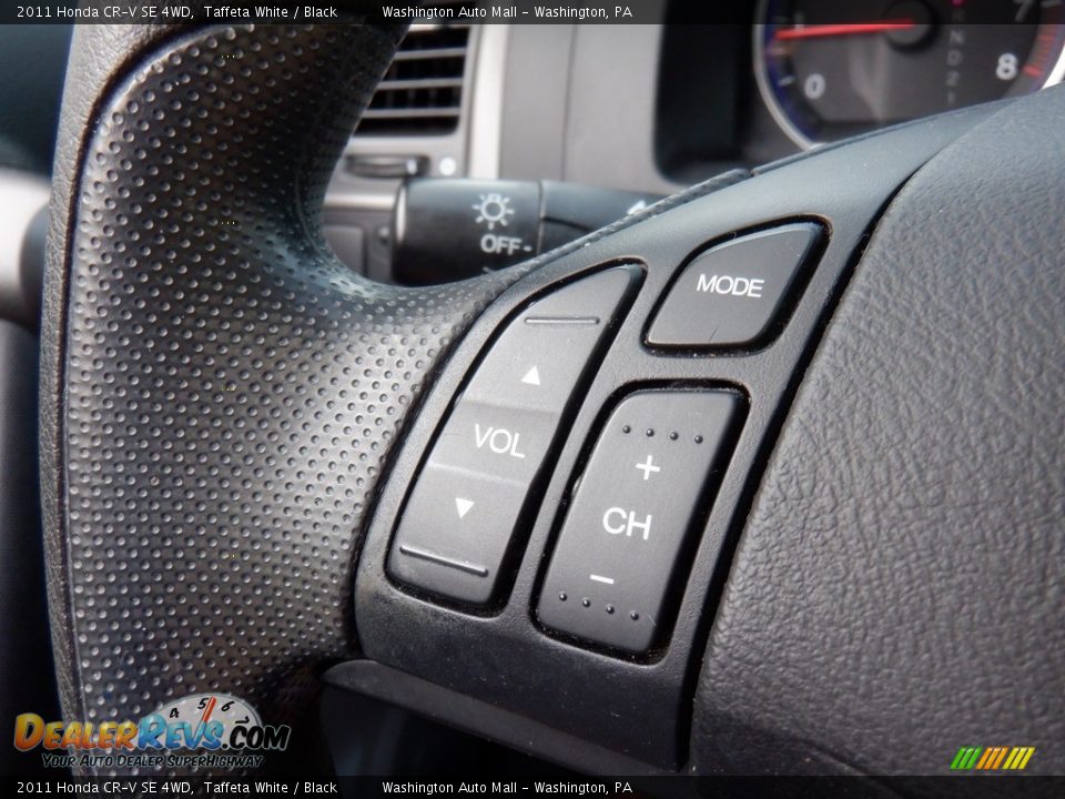 2011 Honda CR-V SE 4WD Taffeta White / Black Photo #5