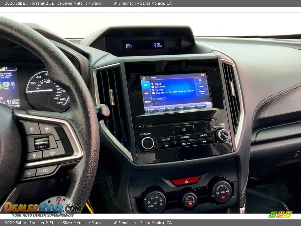 Controls of 2020 Subaru Forester 2.5i Photo #5