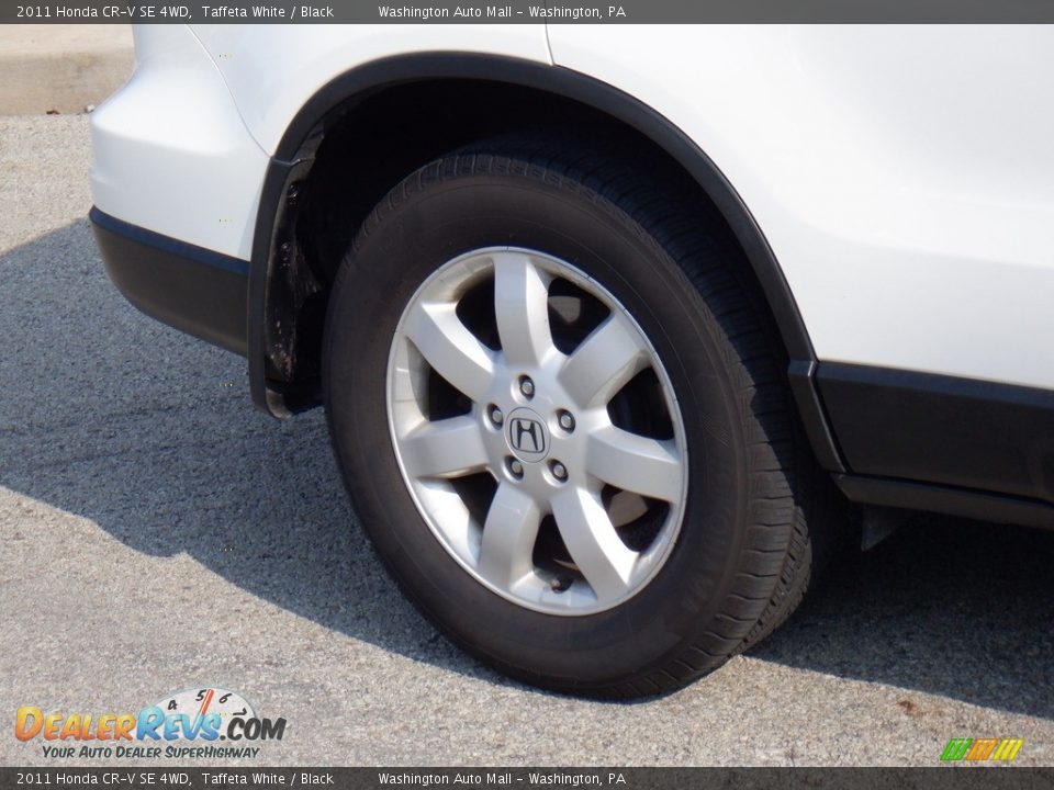 2011 Honda CR-V SE 4WD Taffeta White / Black Photo #7