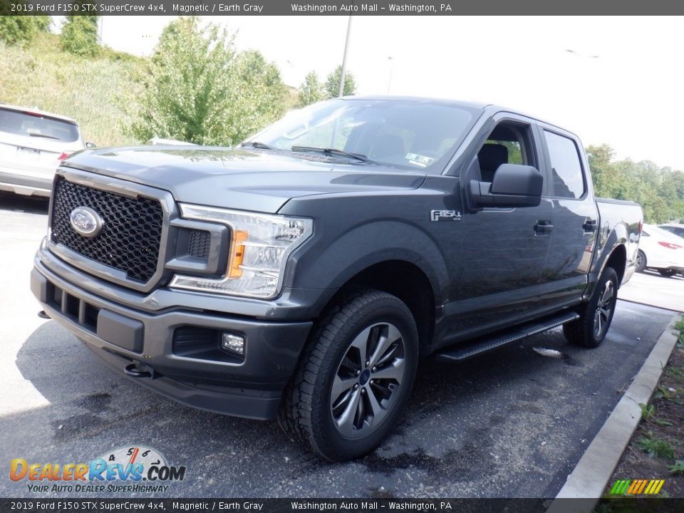 2019 Ford F150 STX SuperCrew 4x4 Magnetic / Earth Gray Photo #7