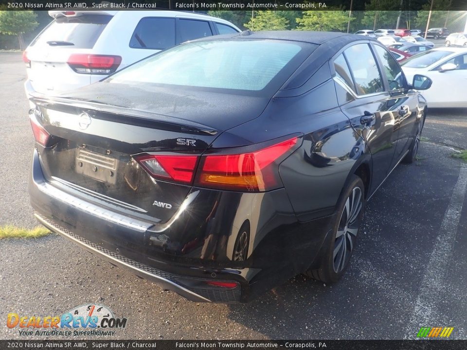 2020 Nissan Altima SR AWD Super Black / Charcoal Photo #4