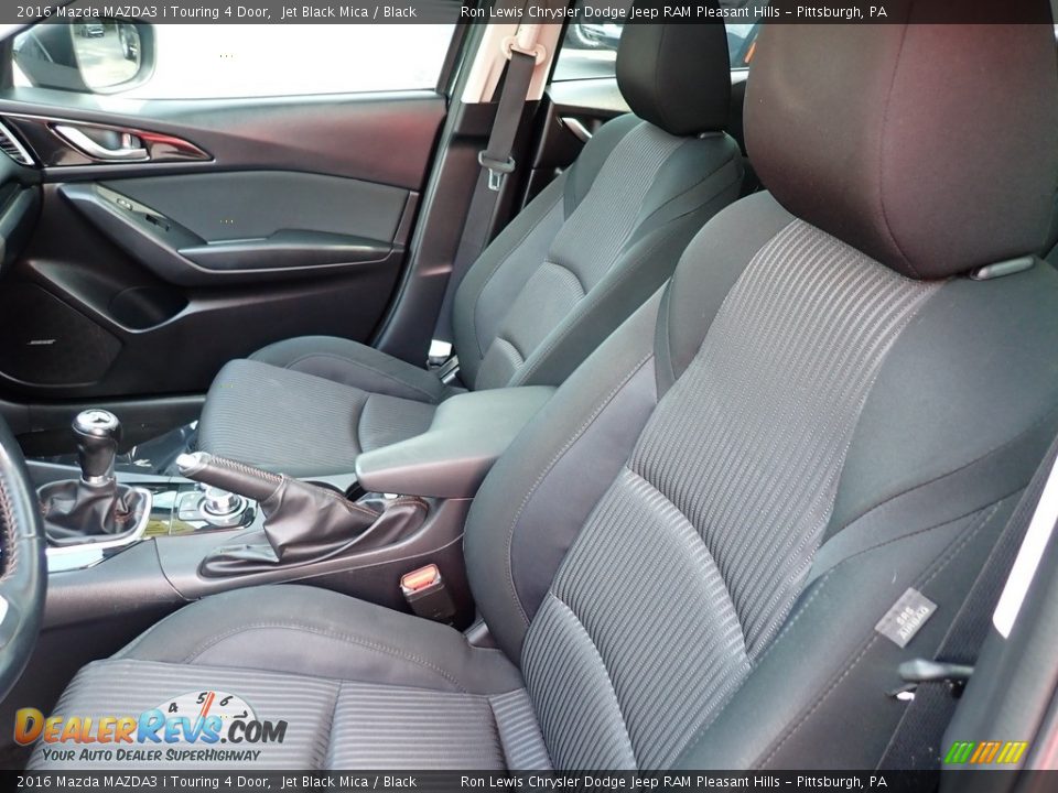 Front Seat of 2016 Mazda MAZDA3 i Touring 4 Door Photo #11