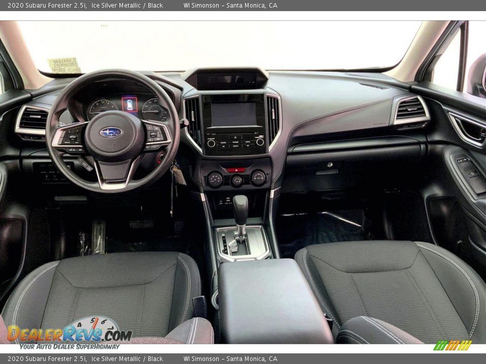 Black Interior - 2020 Subaru Forester 2.5i Photo #15