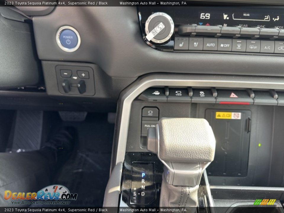 Controls of 2023 Toyota Sequoia Platinum 4x4 Photo #19
