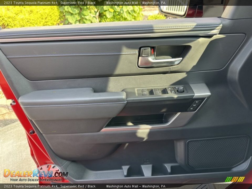 Door Panel of 2023 Toyota Sequoia Platinum 4x4 Photo #23