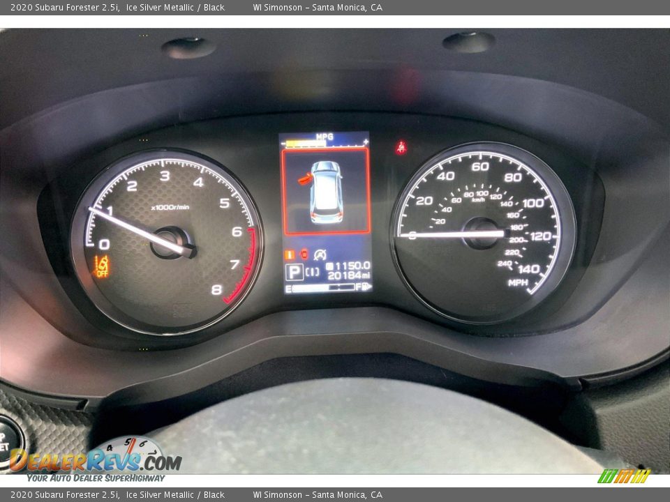 2020 Subaru Forester 2.5i Gauges Photo #23