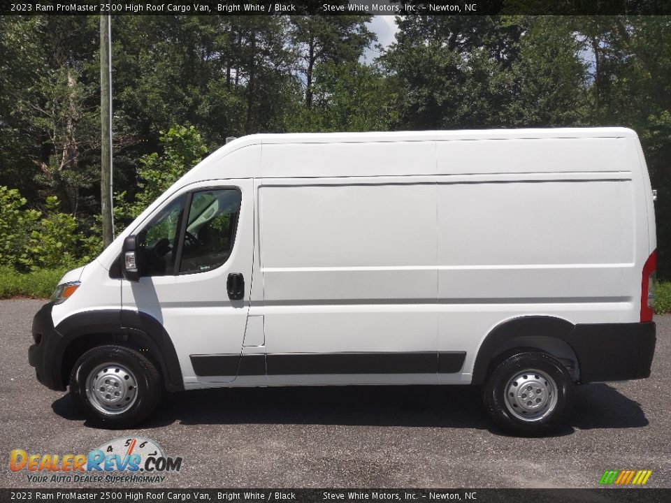 2023 Ram ProMaster 2500 High Roof Cargo Van Bright White / Black Photo #1