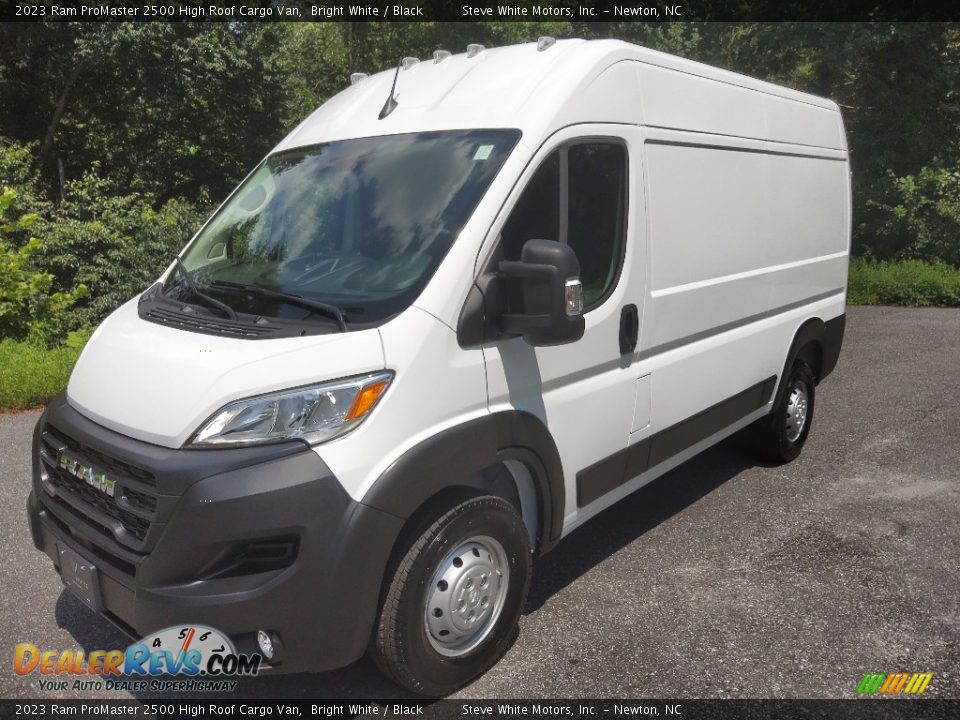 2023 Ram ProMaster 2500 High Roof Cargo Van Bright White / Black Photo #2