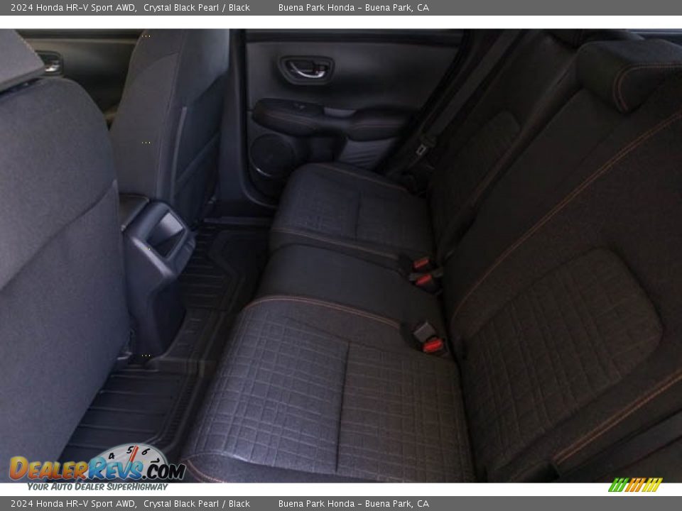 Rear Seat of 2024 Honda HR-V Sport AWD Photo #18