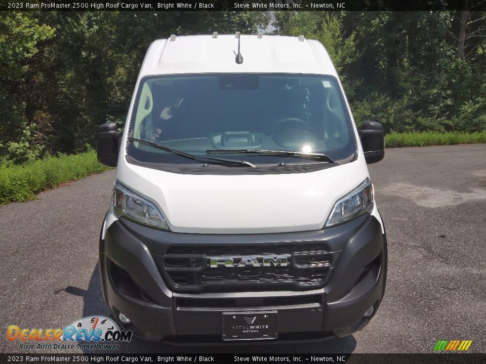 2023 Ram ProMaster 2500 High Roof Cargo Van Bright White / Black Photo #3