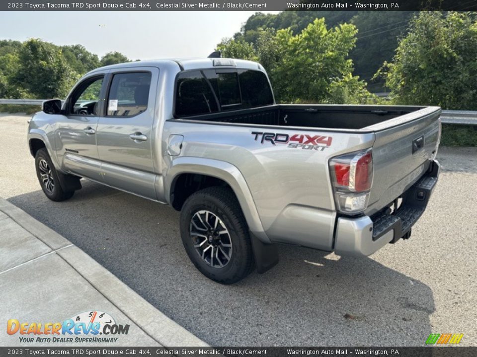 2023 Toyota Tacoma TRD Sport Double Cab 4x4 Celestial Silver Metallic / Black/Cement Photo #2