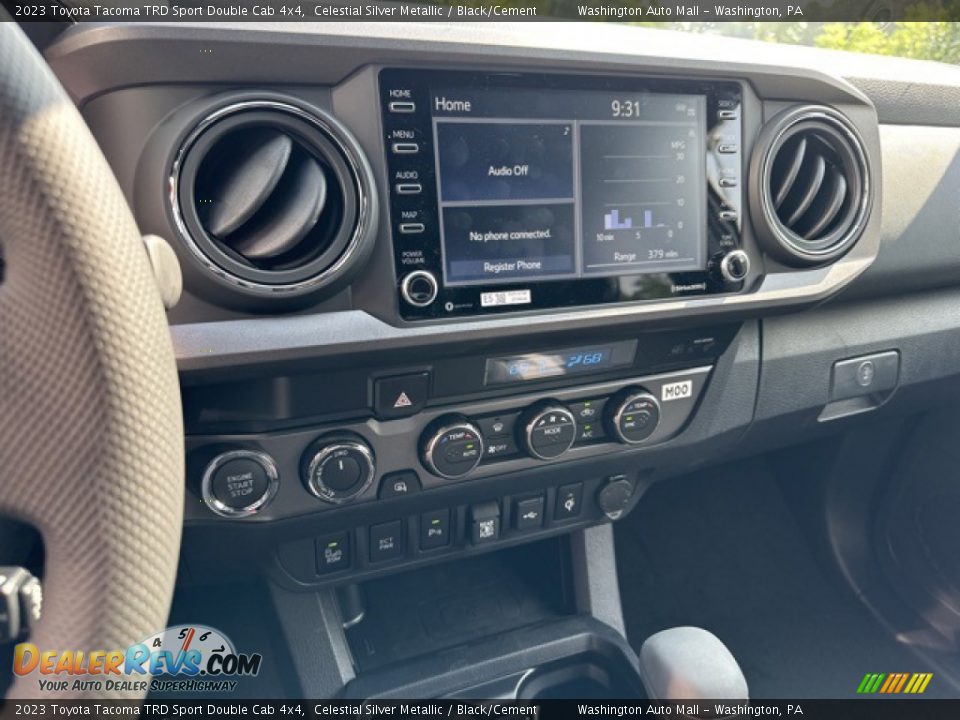 Controls of 2023 Toyota Tacoma TRD Sport Double Cab 4x4 Photo #5