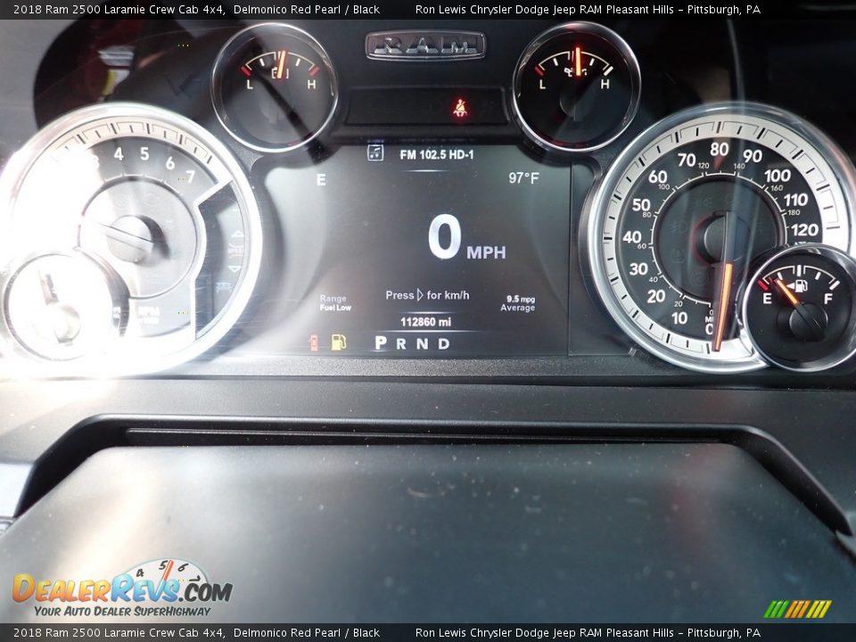 2018 Ram 2500 Laramie Crew Cab 4x4 Gauges Photo #20