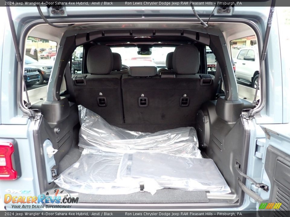 2024 Jeep Wrangler 4-Door Sahara 4xe Hybrid Trunk Photo #5