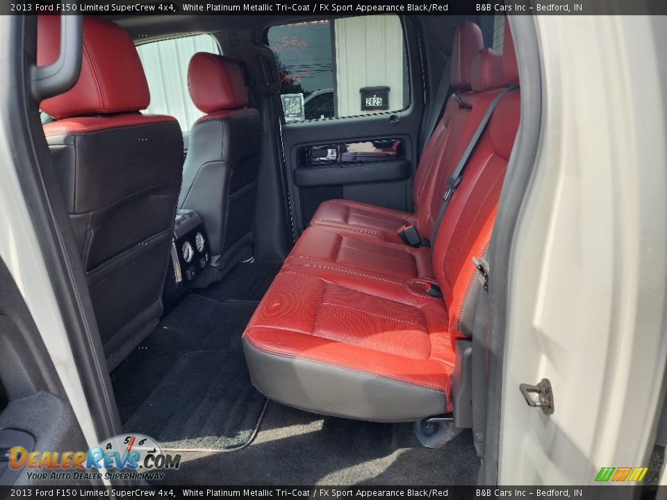 Rear Seat of 2013 Ford F150 Limited SuperCrew 4x4 Photo #24