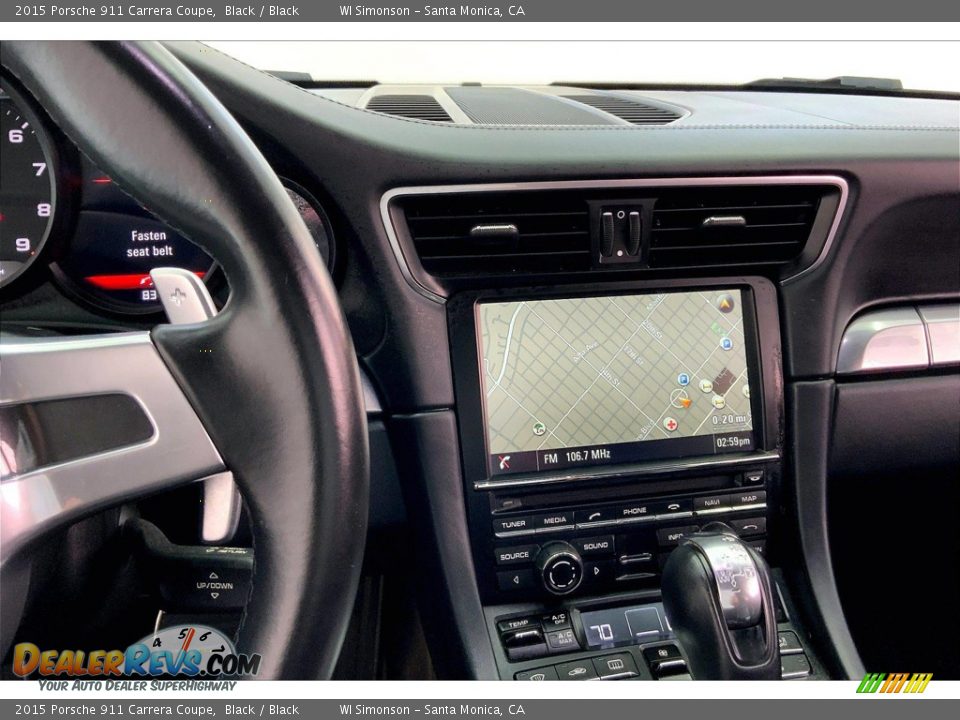 Controls of 2015 Porsche 911 Carrera Coupe Photo #4