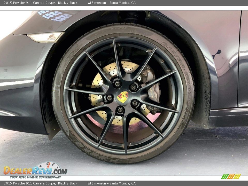 2015 Porsche 911 Carrera Coupe Wheel Photo #6