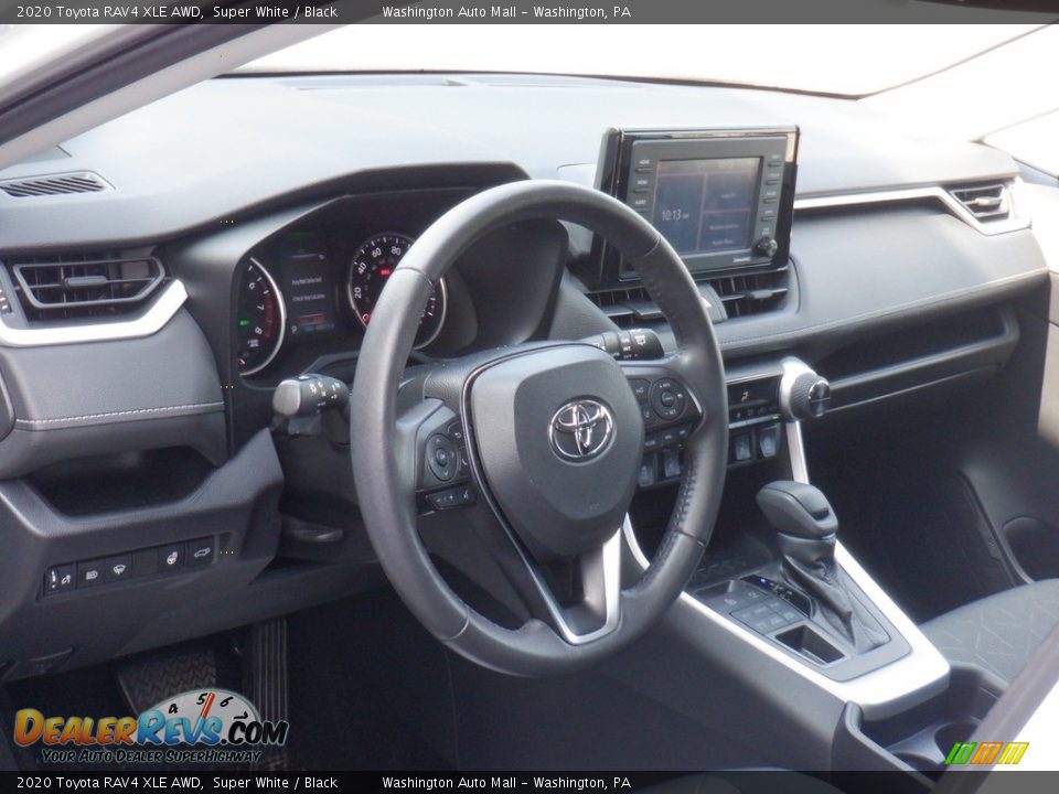 2020 Toyota RAV4 XLE AWD Super White / Black Photo #21