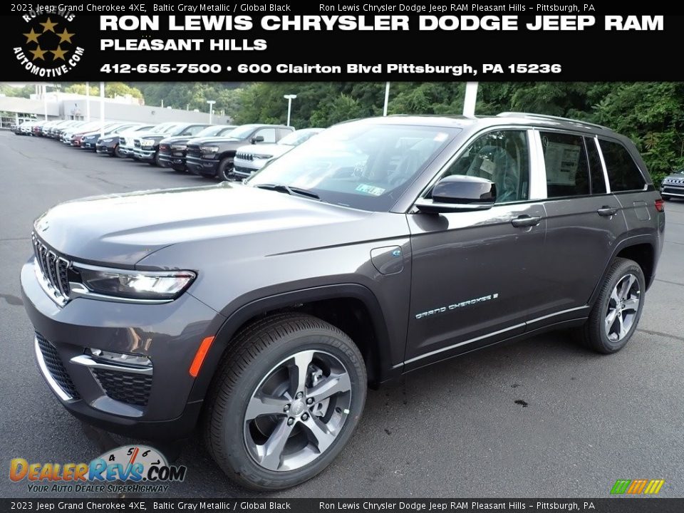 2023 Jeep Grand Cherokee 4XE Baltic Gray Metallic / Global Black Photo #1