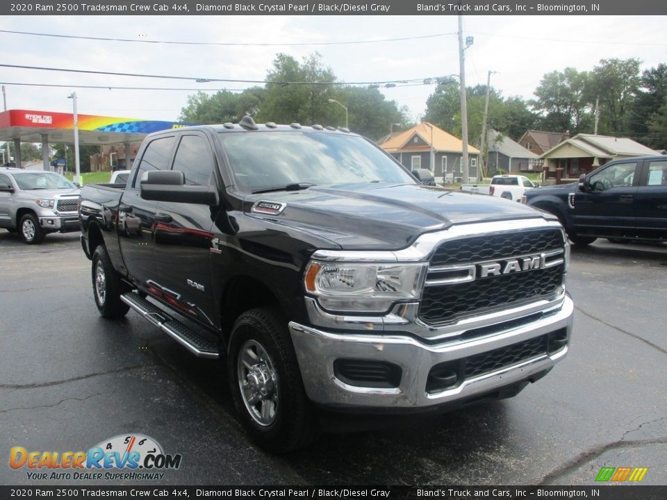 2020 Ram 2500 Tradesman Crew Cab 4x4 Diamond Black Crystal Pearl / Black/Diesel Gray Photo #5