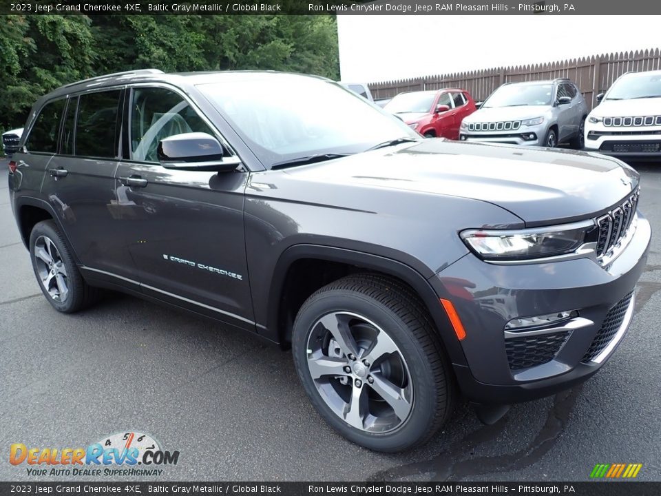 2023 Jeep Grand Cherokee 4XE Baltic Gray Metallic / Global Black Photo #8